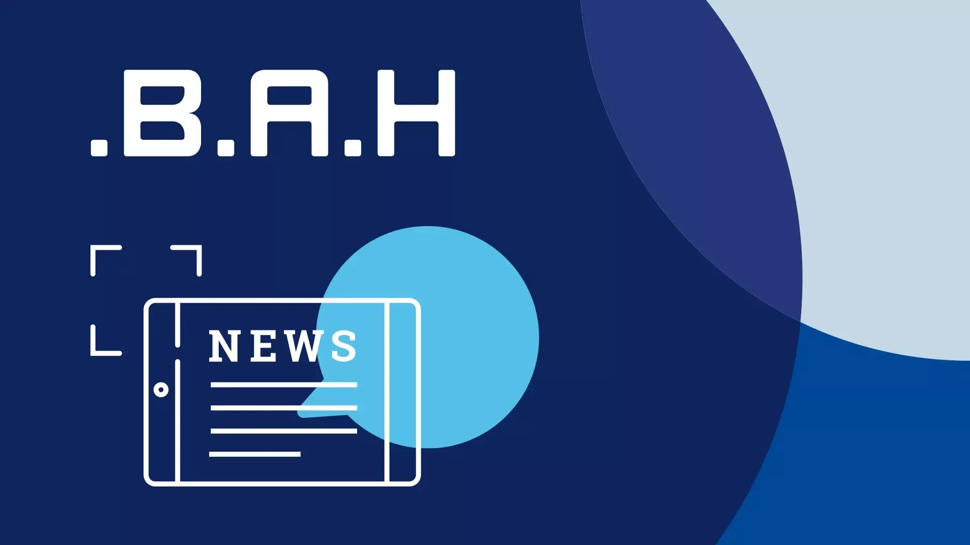 Logo BAH mit News