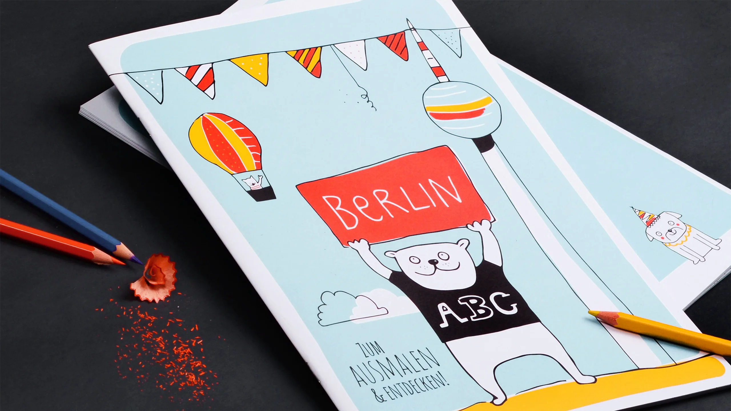 Referenzen Berlin ABC | Malbuch