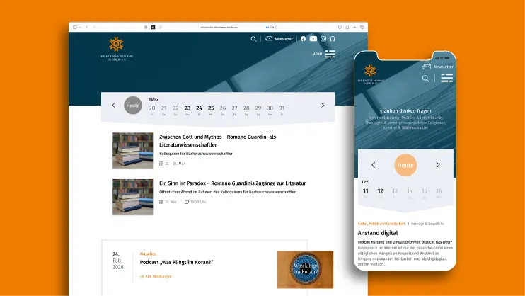 publicgarden: Online-Veranstaltungskalender Katholische Akademie, Online-Veranstaltungskalender