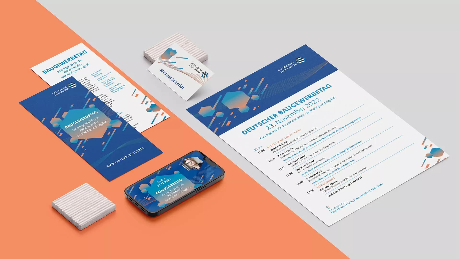ZDB Baugewerbetag | Printmedien ZDB Baugewerbetag | Printmedien