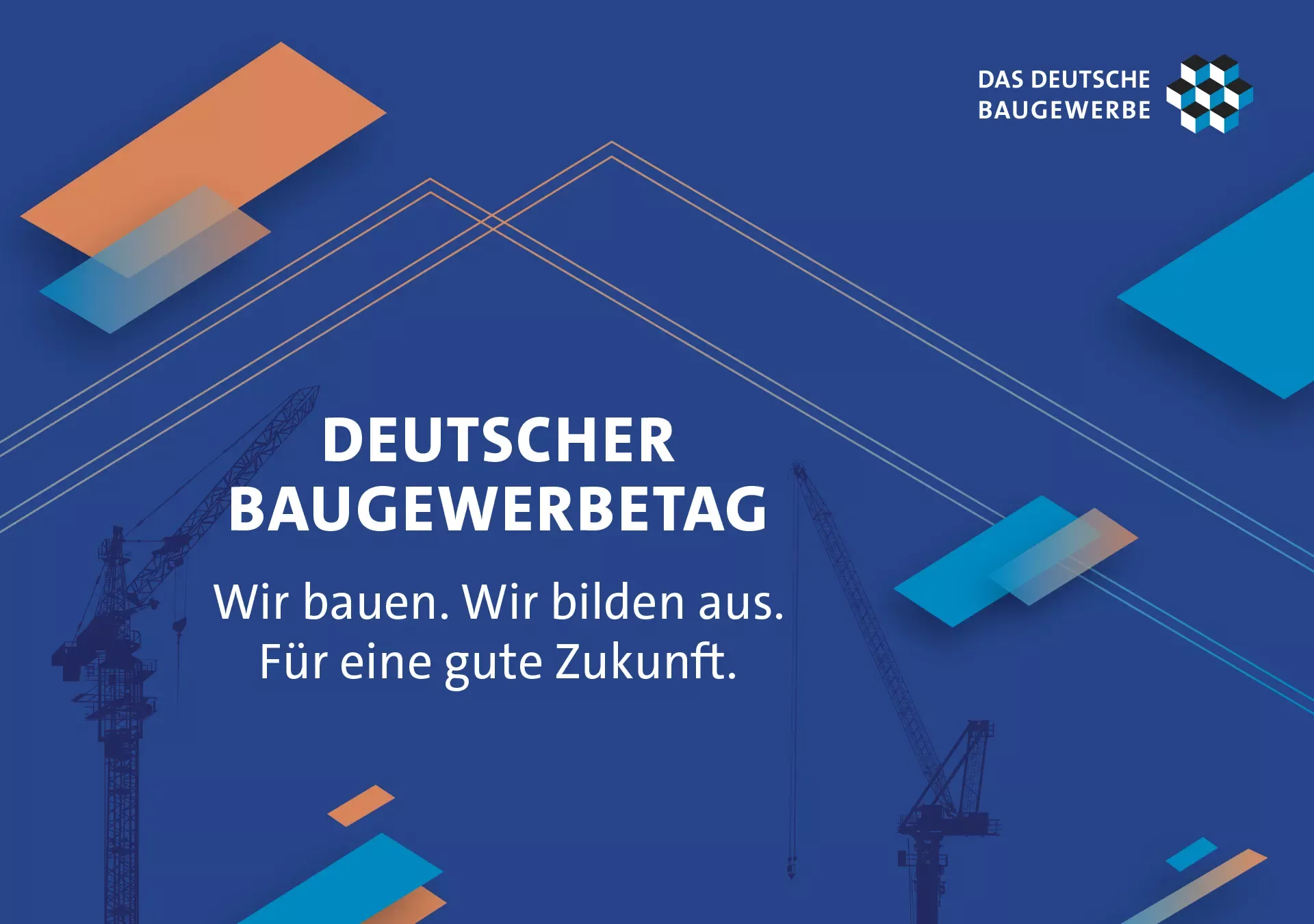 Baugewerbetag 2023 | Keyvisual Baugewerbetag 2023 | Keyvisual