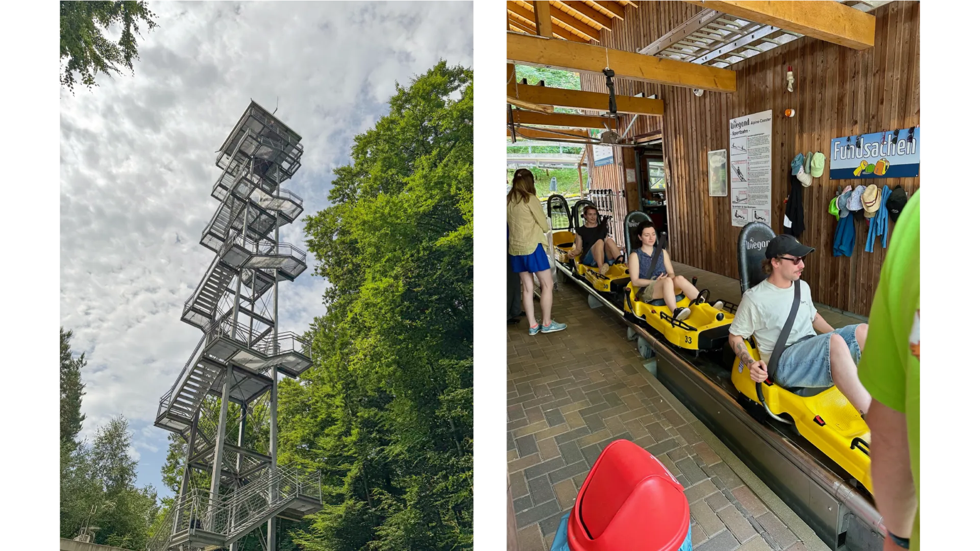 Aussichtsturm & Scharmützelbob Sommerrodelbahn Aussichtsturm & Scharmützelbob Sommerrodelbahn