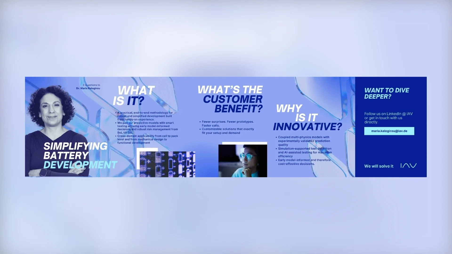 IAV-Karussell LinkedIn_3 Fragen an