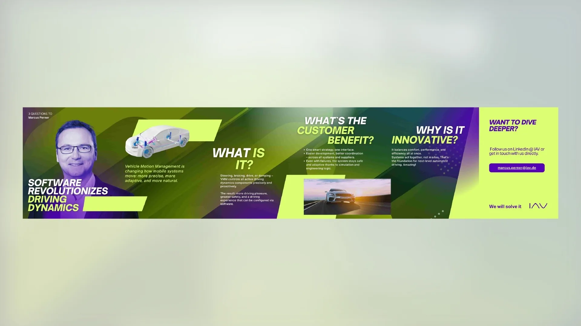 IAV-Karussell LinkeIn - Fragen an...