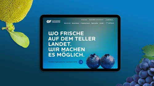 publicgarden: Mobile Ansicht CDGastro | Relaunch
